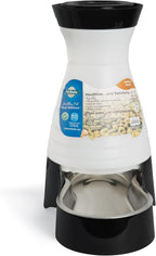 Lifestyle shot of PetSafe food dispenser in a modern home kitchen