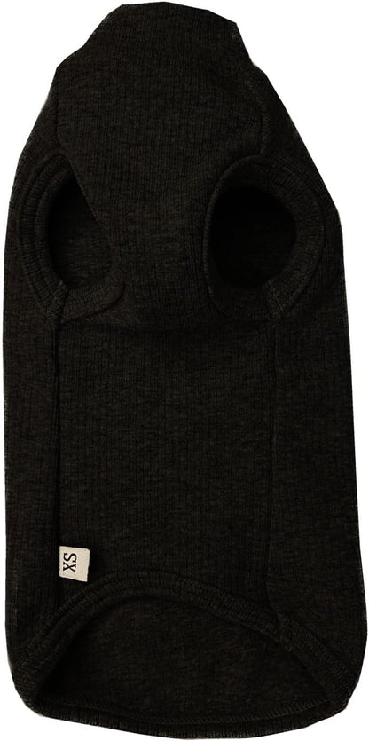 Sphynx Hairless Cats Shirt Cotton Cat Turtleneck Sweater Pullover Kitten T-Shirts with Sleeves Cat Pajamas Jumpsuit for Sphynx Cornish Rex, Devon Rex, Peterbald (XX-Large (Pack of 1), Black) - Image 13