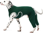 Kuoser dog recovery suit rear leg sleeve design for surgical wounds