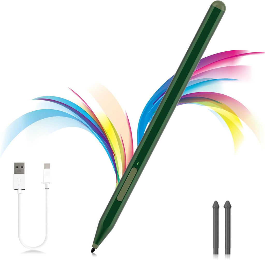 Stylus Pen for Microsoft Surface Pro11/10/9/8/X/7+/6/5/4, Surface Go 4/3/2/1, Surface Laptop1-5/Studio/Book 3/2/1 with Eraser Side Button,Palm Rejection,Tilt Function,1024 Pressure - Image 9
