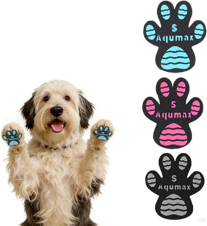 Dog Paw Protector Non-Slip Gripper Traction Pads,Walk Assistant for Senior Dogs,Foot Stickers for Hardwood Floors,Dog Shoes Booties Socks Replacement,6 Sets (24 pcs) XXL Black - Image 9