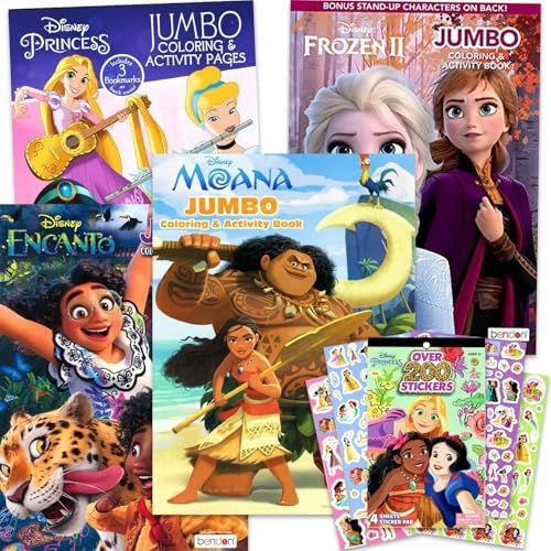 Complete packaging of the imported children coloring book and stampers bundle