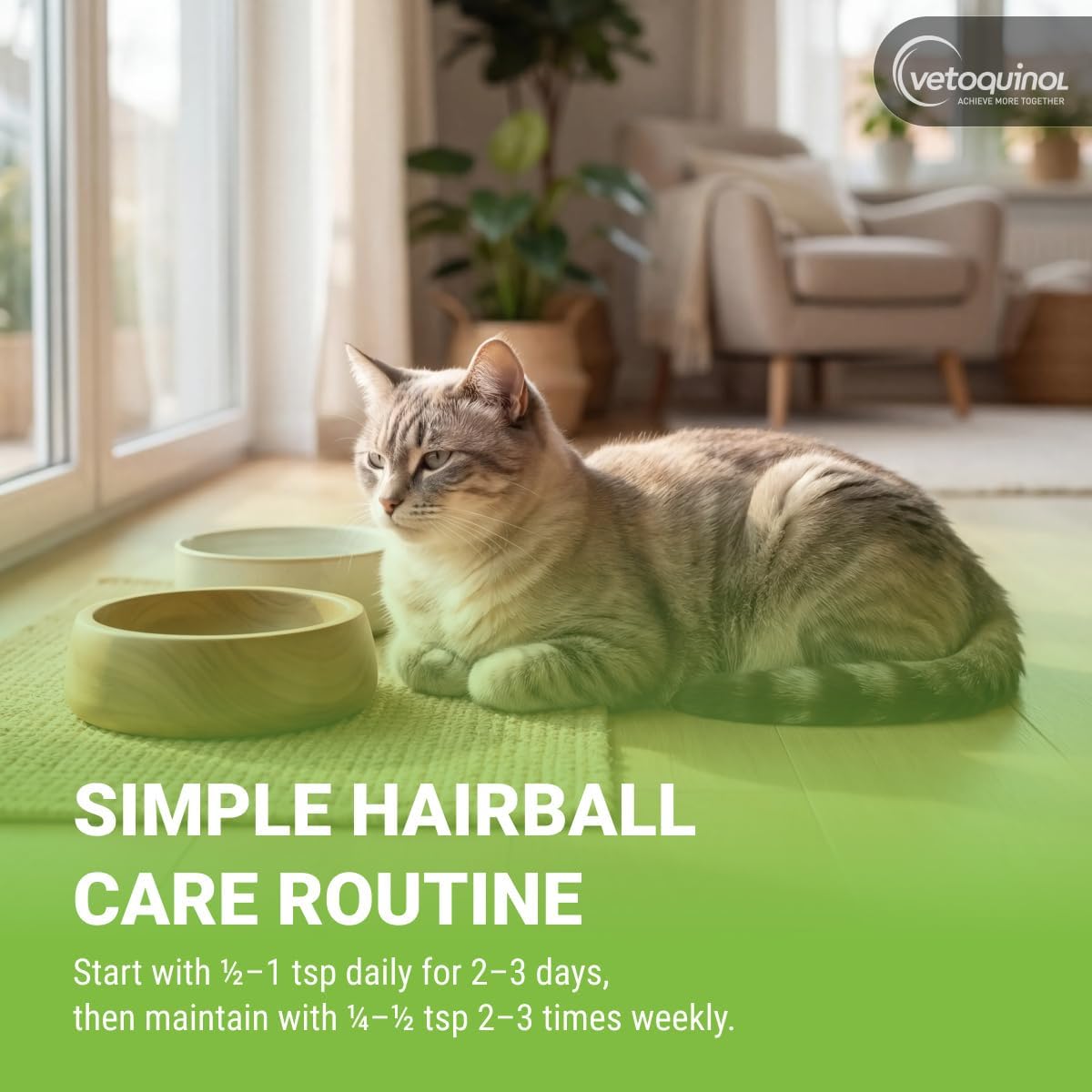 Vetoquinol Laxatone oral gel for cat hairballs close up of cap and tube