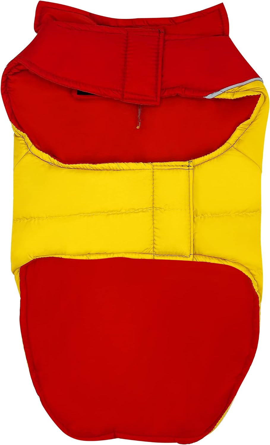 Waterproof NFL pet warming sports jacket in red color for small dogs and cats