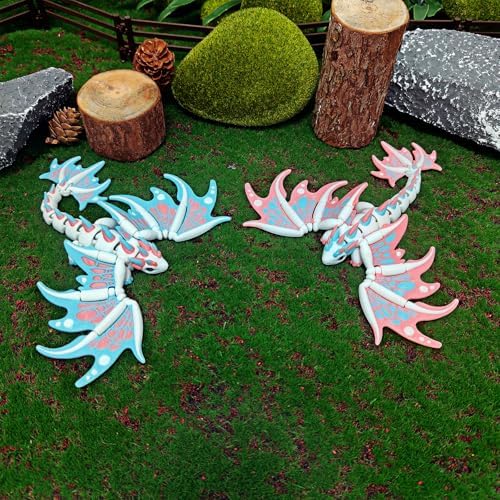 Rudra Retails imported USA 3D printed fantasy dragon figures