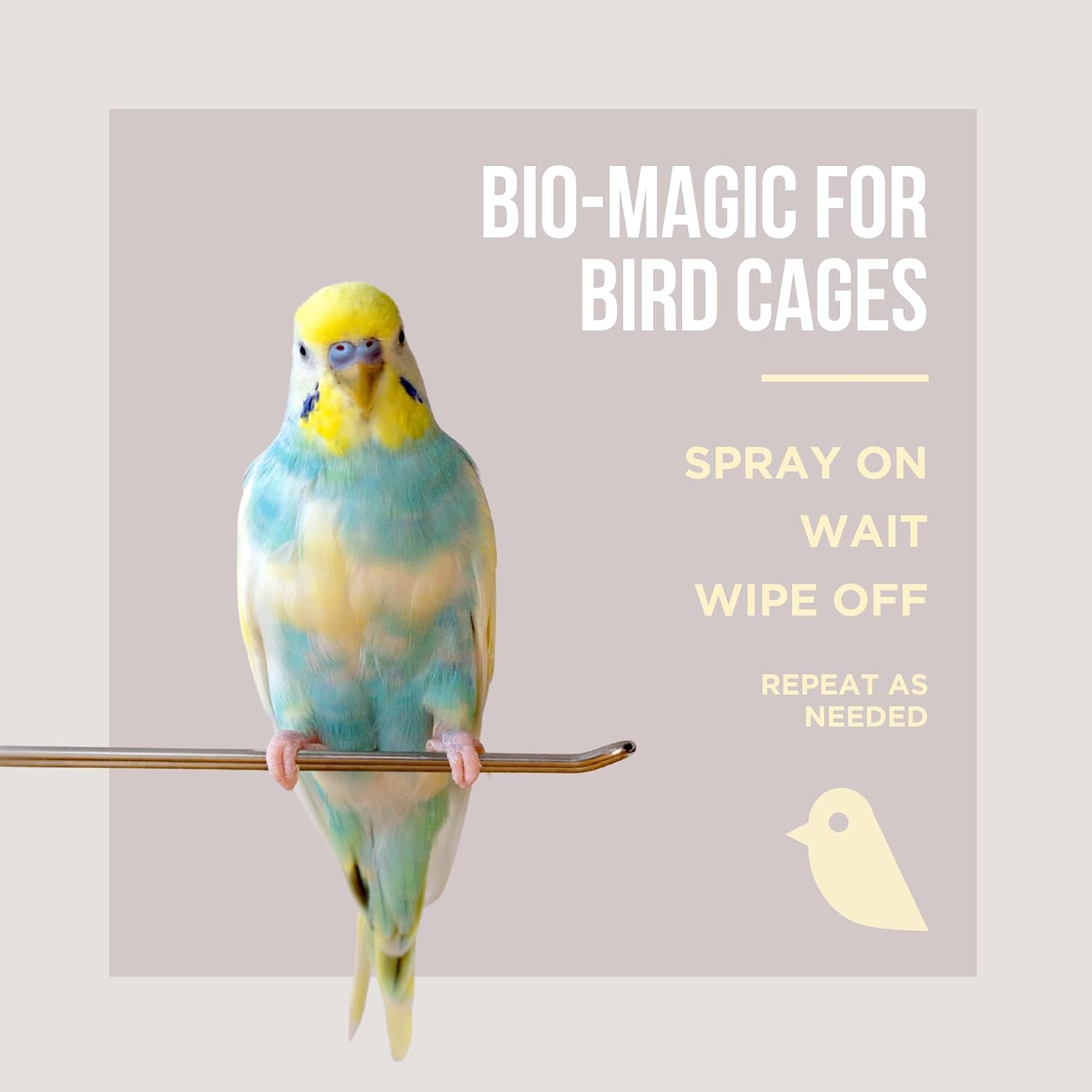 Premium 32 Ounce avian waste cleaning spray