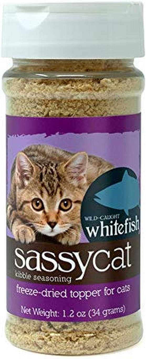 Herbsmith Sassy Cat Kibble Seasoning - Freeze Dried Salmon - Cat Food Topper for Picky Eaters - Wild-Caught Salmon - Image 9