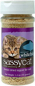 Herbsmith Sassy Cat Kibble Seasoning - Freeze Dried Salmon - Cat Food Topper for Picky Eaters - Wild-Caught Salmon - Image 9