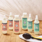 White Peach scented pH balanced cat deodorizer spray back label