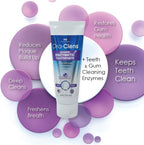 Side view of Ora-Clens enzymatic dental gel for pets