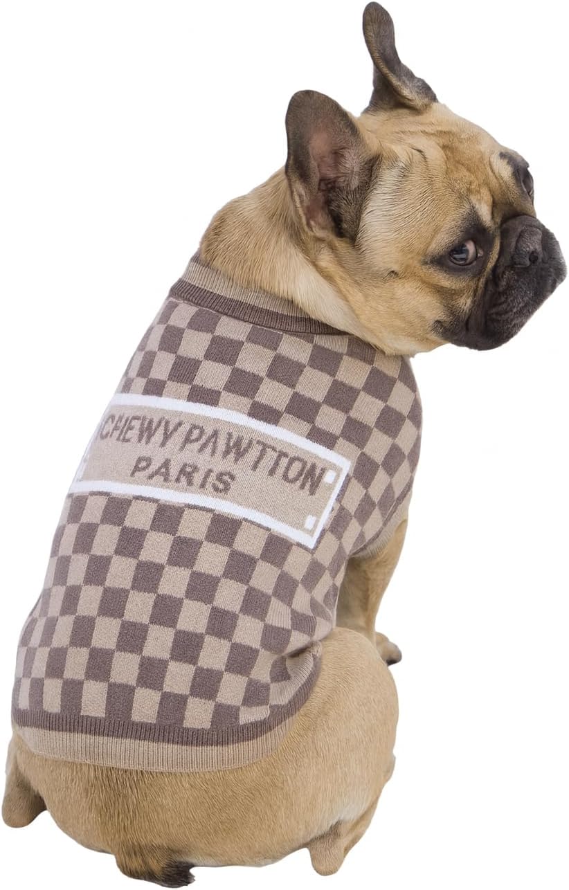 Everything Chic Luxury Dog Sweater - Soft Knit Designer Pet Outfit for Small Dogs & Puppies, XS-L, Stylish Warm Clothing for Yorkies, Chihuahuas, Dachshunds, Maltese, French Bulldog - Image 15