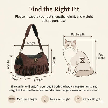 Interior view of PetAmi dog carrier with safety leash visible
