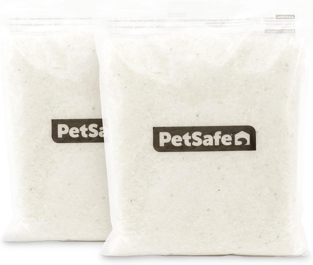 PetSafe ScoopFree 4.3 lb Bags (2 Pack) Premium Crystal Cat Litter - Outperforms Clay Litter - Refill Packs - Reusable Tray Compatible - Fresh Scent - Image 15