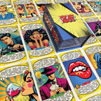 TAROTIKA 400 GSM cardstock tarot deck close up showing smooth premium edges