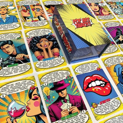 TAROTIKA 400 GSM cardstock tarot deck close up showing smooth premium edges