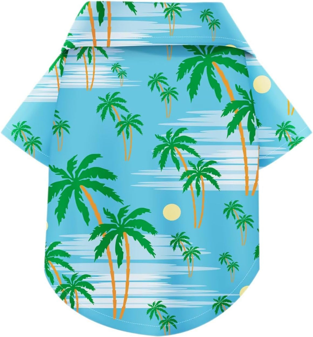 Hawaiian Dog Shirt - Lightweight and Breathable Summer T-Shirt with Tropical Prints, Fun Beach Outfit for Small, Medium, and Large Dogs, Perfect for Hot Days and Outdoor Vacation.Flamingo M - Image 10