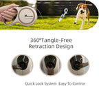 Outnwild retractable leash 360 degree tangle free exit