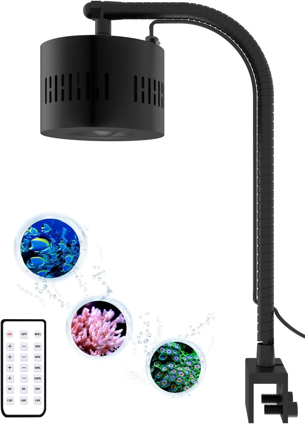 Lumini 6500K aquarium lamp packaging