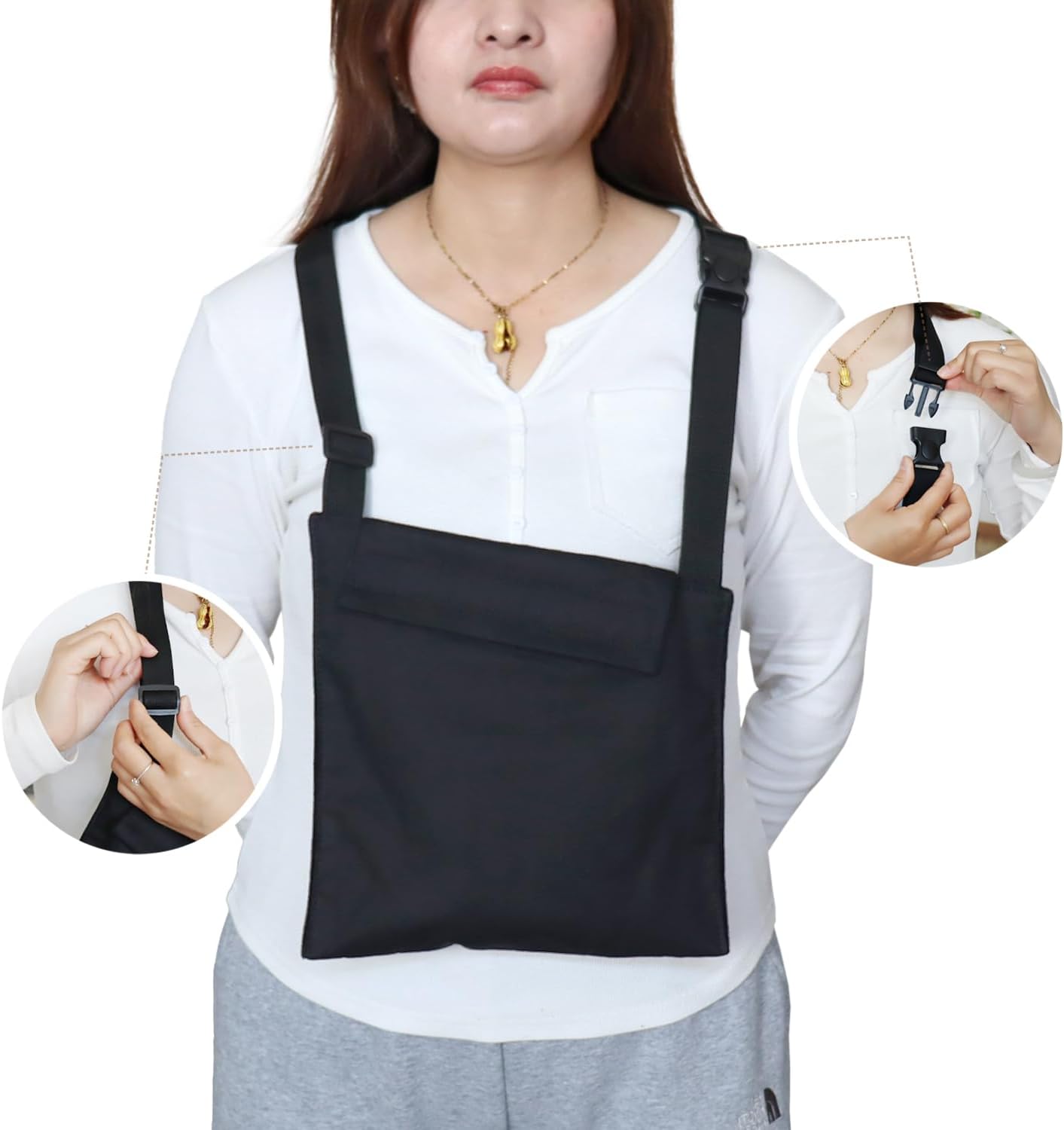 Breathable Snake Carrier Bag for Travel - Escape-Proof Canvas Reptile Transport Bag with Adjustable Strap & Fleece Lining, Ideal for Ball Pythons, Vet Visits, Camping - Image 4