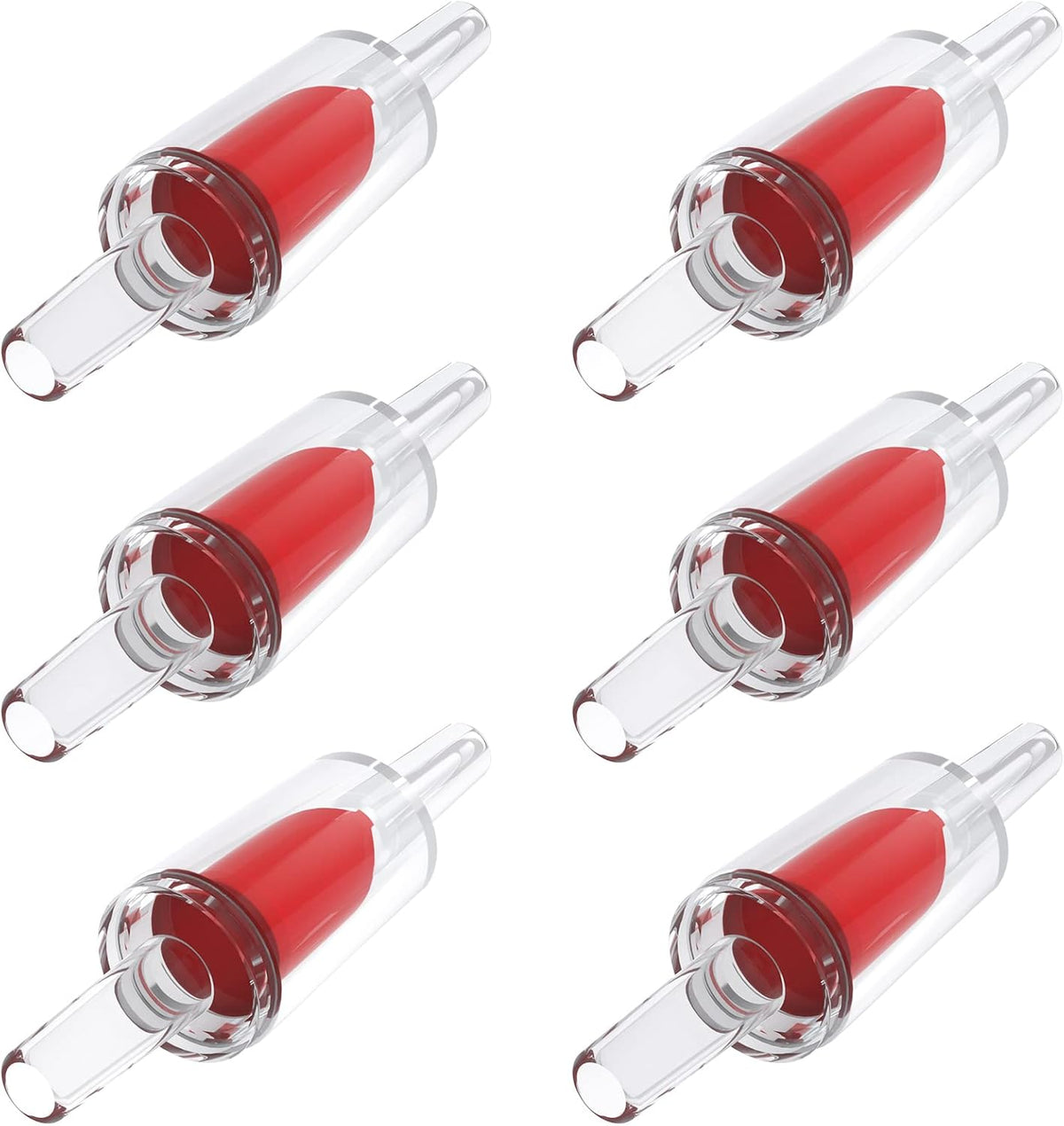 Side profile of plastic non return check valve