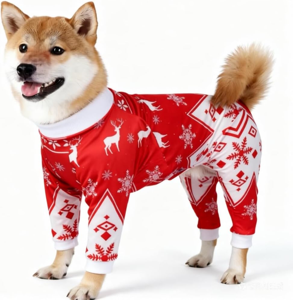 Xqpetlihai four legged dog surgical incision protector close up texture