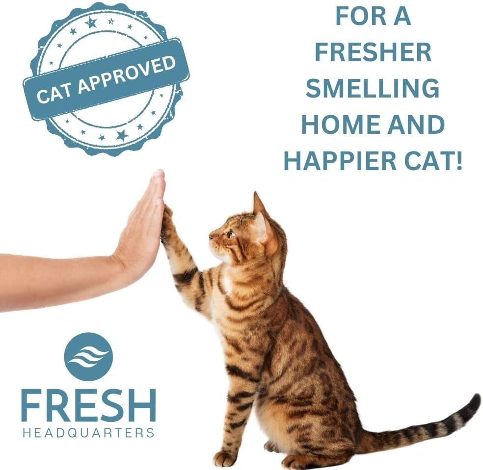 Fresh Headquarters cat litter box replacement filters complete 6 pack display