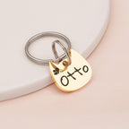 Anavia imported high quality personalized animal collar tag showcasing deep crisp engraving