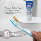 Ora-Clens dog toothpaste peanut butter flavor tube