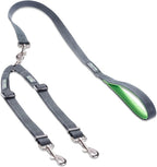 Mighty Paw Double Dog Leash - Double Leash for Two Dogs No Tangle Design. Split Lead for 2 Pets. Adjustable to Fit All Sized Breeds. Reflective Dual Pet Lead for People with Multiple Pups - Image 9
