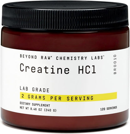 Beyond Raw Creatine Hcl powder container front view