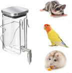 Premium Stainless Steel & Glass Pet Water Bottle - Firing Pin No-Drip Dispenser for Rabbits/Parrots/Rodents | 3 Size Options with Universal Cage Mount (600ml) - Image 8