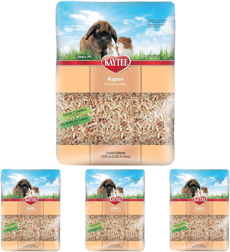 Premium imported Kaytee aspen bedding for small animals