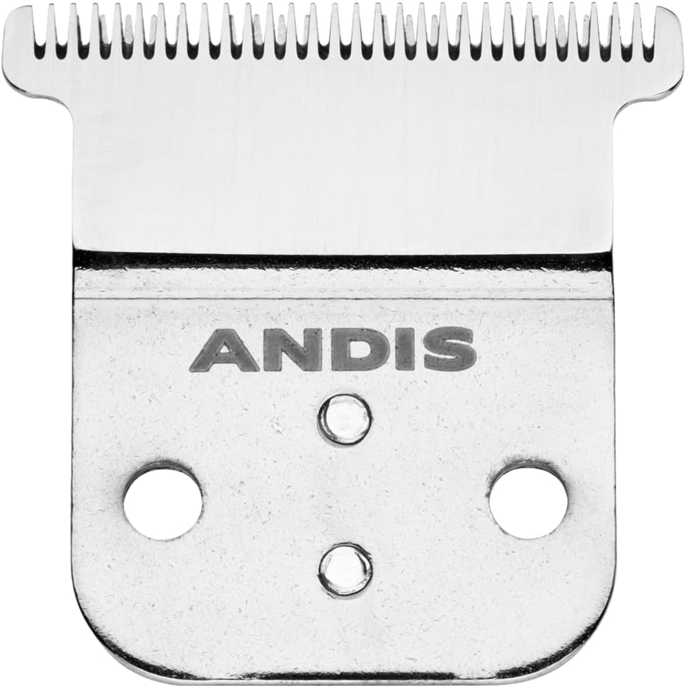 Andis Carbon Stainless Steel Replacement T Blade front view for trimmer