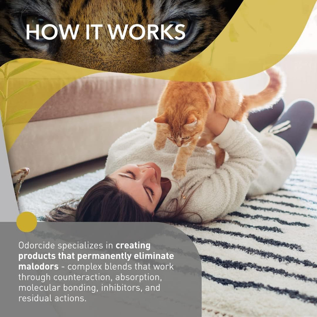 Odorcide Cat Attack biodegradable pet safe cleaning solution