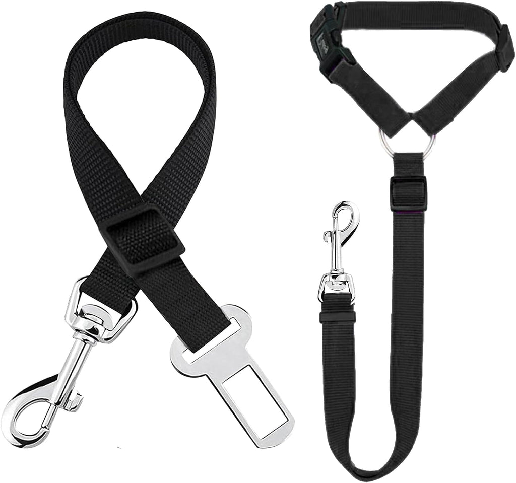 SunGrow Dog Seat Belt for Car, Adjustable Nylon Pet Seatbelt, Supports All Cars, Dog Car Leash Seat Belt, Seatbelt for Dogs, Cats & Ferrets Travel Harness - Image 11