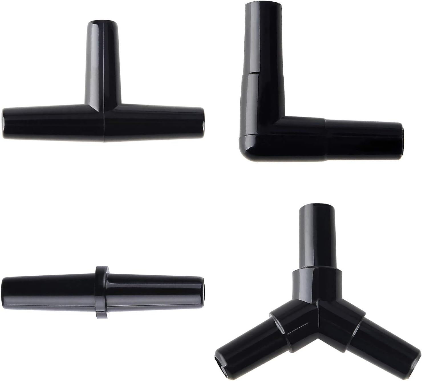 Pawfly Aquarium Airline Tubing Connectors Plastic Inline Valve, Fish Tank Air Pump Connector, 40-Piece - Image 11