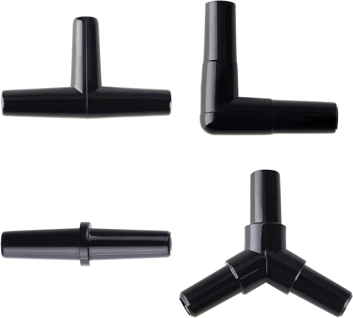 Pawfly Aquarium Airline Tubing Connectors Plastic Inline Valve, Fish Tank Air Pump Connector, 40-Piece - Image 11
