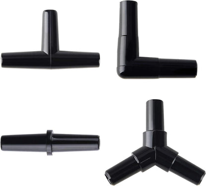 Pawfly Aquarium Airline Tubing Connectors Plastic Inline Valve, Fish Tank Air Pump Connector, 40-Piece - Image 11