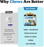 BuddyCheer chicken flavored cat anxiety relief chews packaging close up