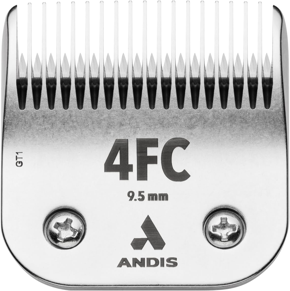 Andis UltraEdge Detachable Blade Size 4FC front view professional dog grooming clipper attachment.
