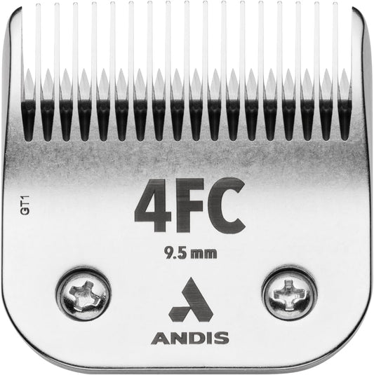 Andis UltraEdge Detachable Blade Size 4FC front view professional dog grooming clipper attachment.