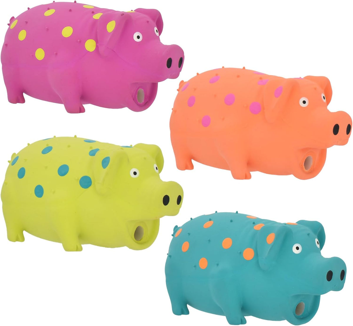 5.5 inch latex dog toy for small breeds