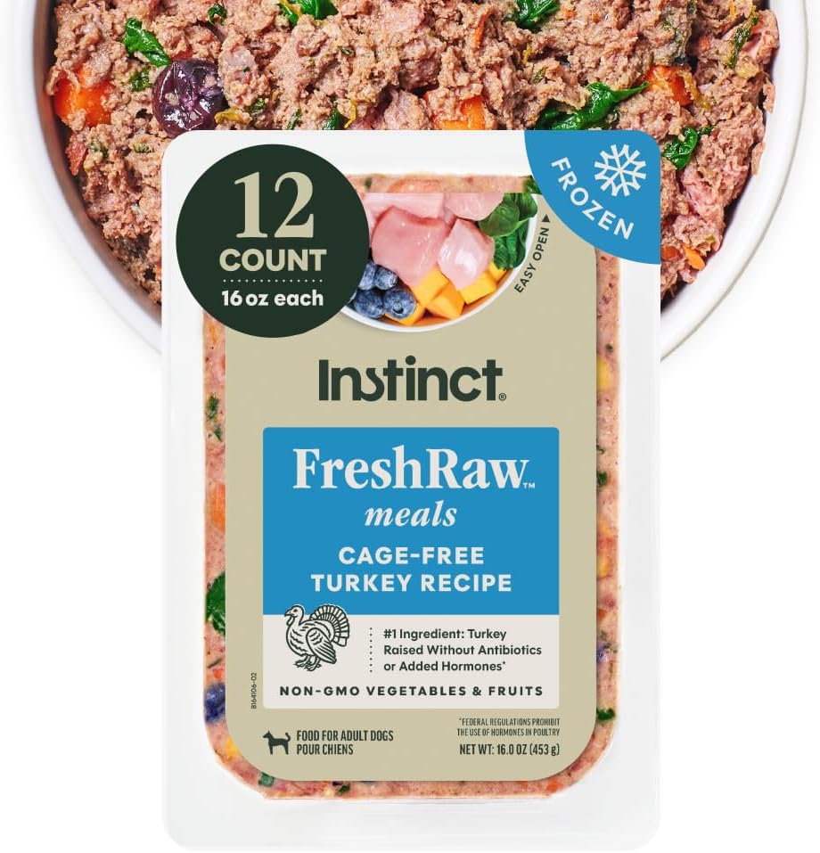 Instinct FreshRaw Meals, Natural Frozen Dog Food, Grain-Free - Variety Pack, 16 oz. (Pack of 6) - Image 15