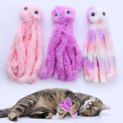 Plush Toys for Cats to Chew On, Catnip for Kittens' Self-Entertainment, Interactive Fun for Cats During Teething, Pet Supplies - Image 9