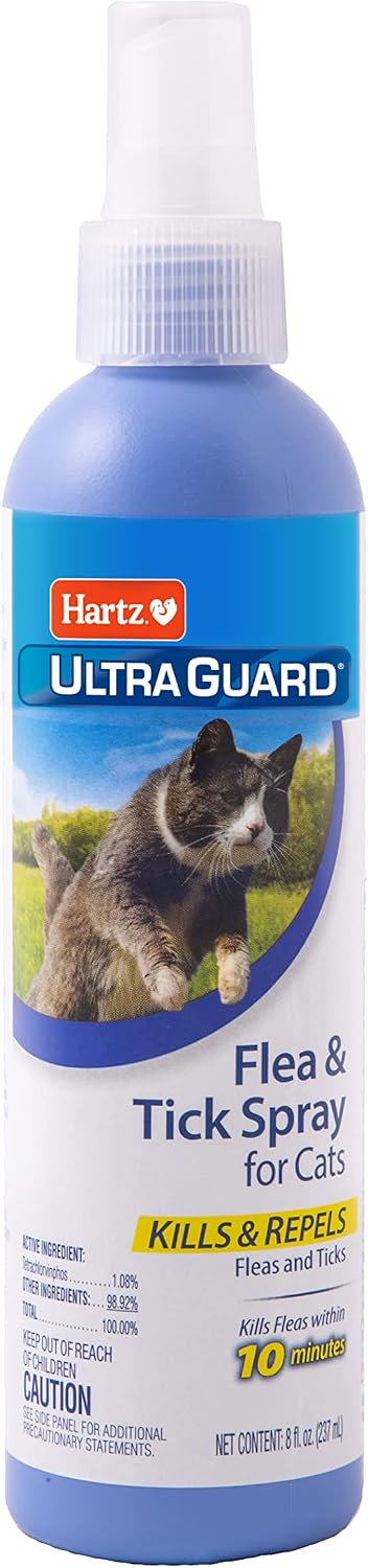 Hartz UltraGuard Plus Cat Flea & Tick Spray, 8 oz - Image 10