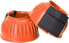 HILASON Western Horse Rubber PVC Ribbed Double Hook and Loop Bell Boots Training Protective Shock Absorbing Leg - Image 10