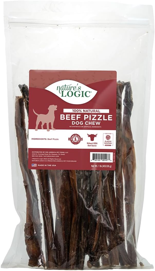 NATURE'S LOGIC Beef Hind Shank Bone - 7-8'' Long Chew - Collagen & Protein Source for Dog Dental Health & Occupation - Carnivore Appropriate Recreational Chewing & Dental Care - Large Hind Shank - Image 10