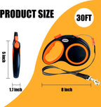 Side profile of Meekamar 30ft heavy duty dog leash