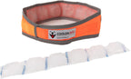 CoolerDog high visibility orange neck cooling wrap flat lay look