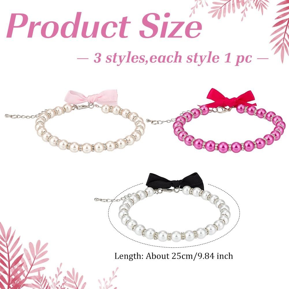 PAIDEFUL adjustable lightweight pet necklace jewelry styled on a small dog for a portrait look
